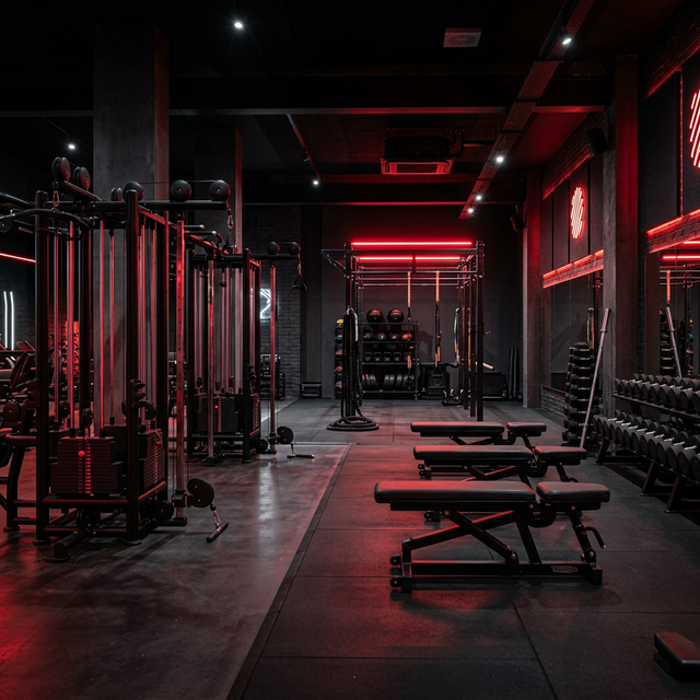 Zona de entrenamiento Amateus GYM